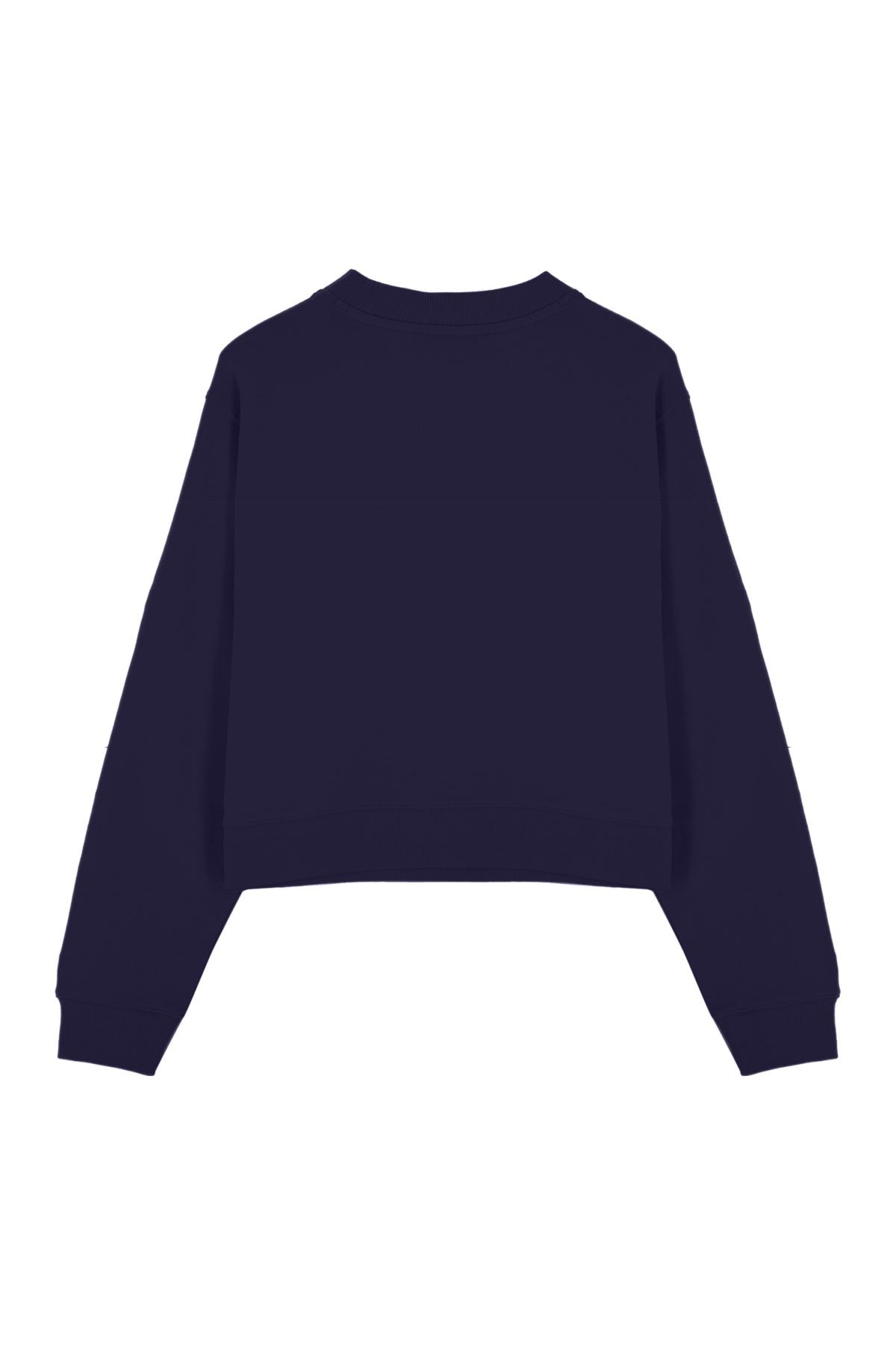 Bisiklet Yaka Sweatshirt - Koyu Lacivert