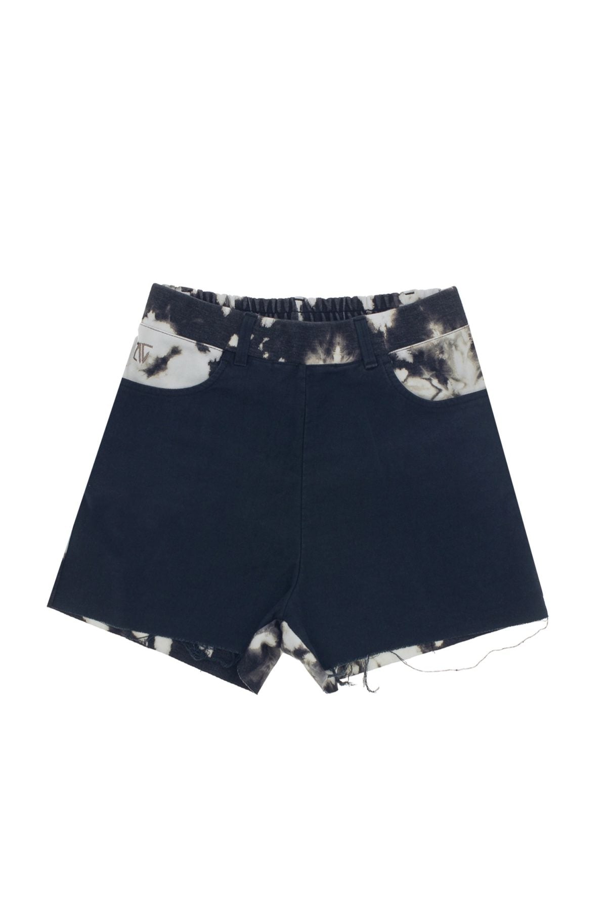 Cotton Gabardin Shorts - Yin Yang
