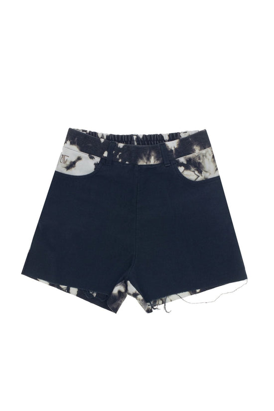 Cotton Gabardin Shorts - Yin Yang