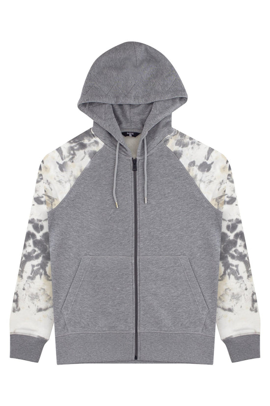 Duo Dye Zipper Sweatshirt