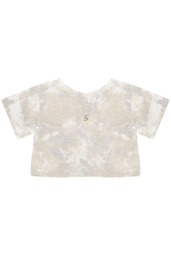 Cotton Crop T-Shirt - Cloud