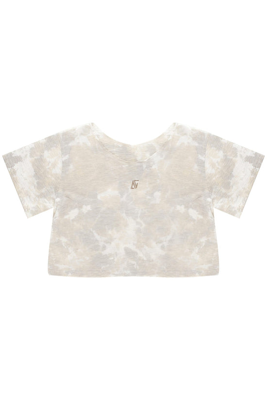 Cotton Crop T-Shirt - Cloud