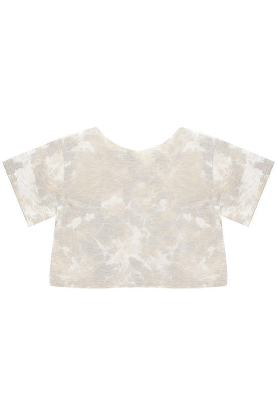 Cotton Crop T-Shirt - Cloud