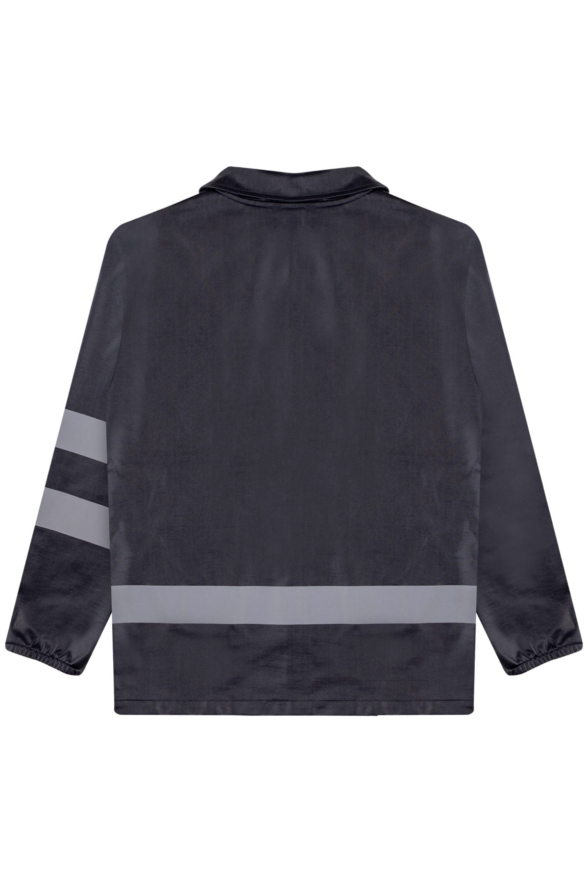 Black Reflective Raincoat