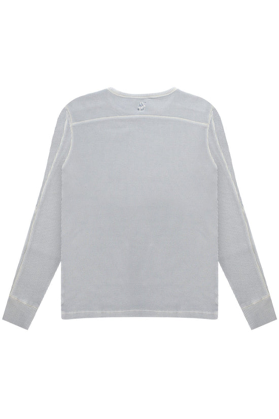 Waffle Crewneck Sweatshirt - Antartica