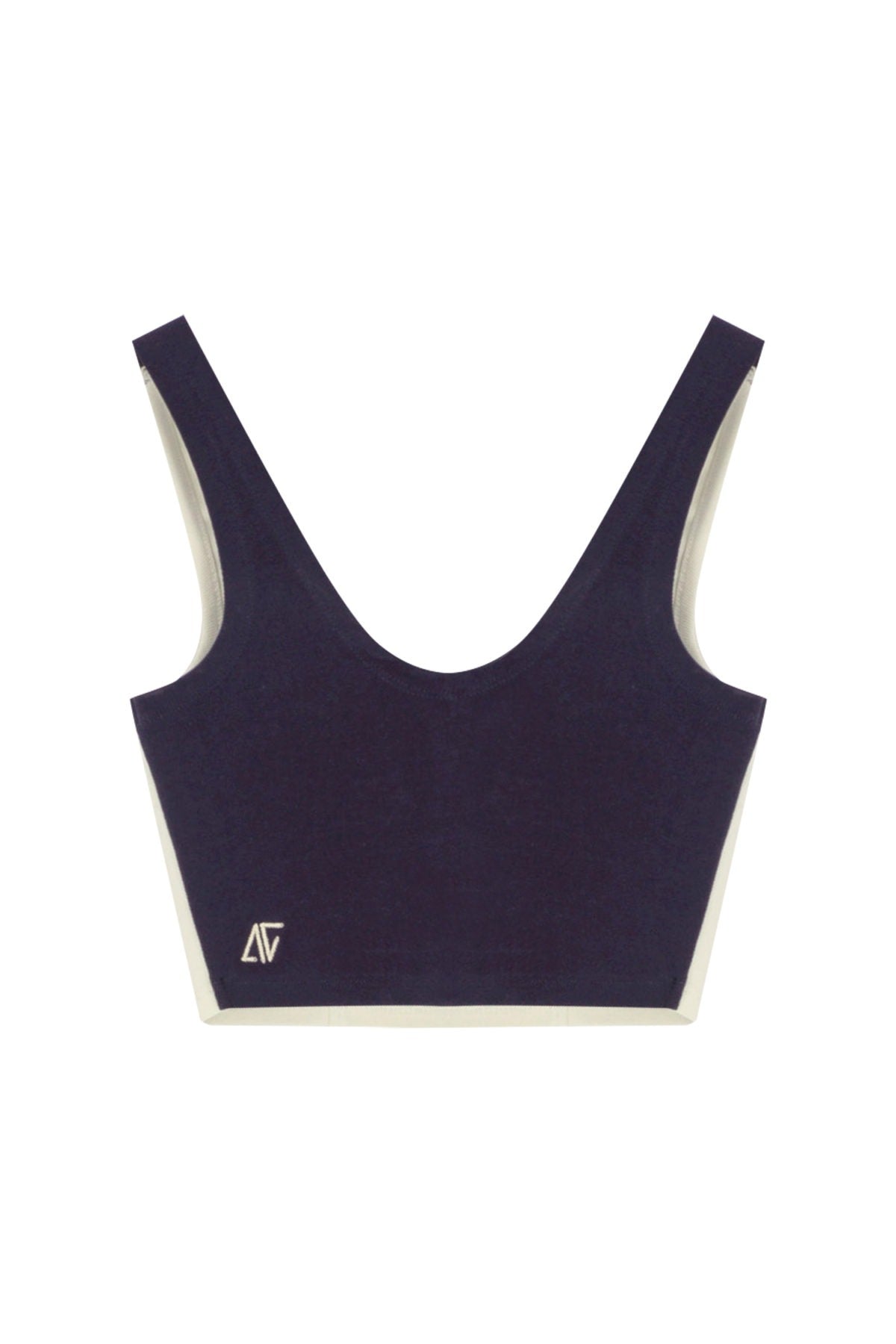 Load image into Gallery viewer, Jean Tank Top - French Navy White
