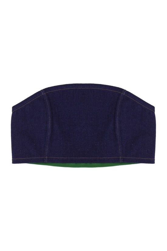 Jean Bralette - Verdant Denim