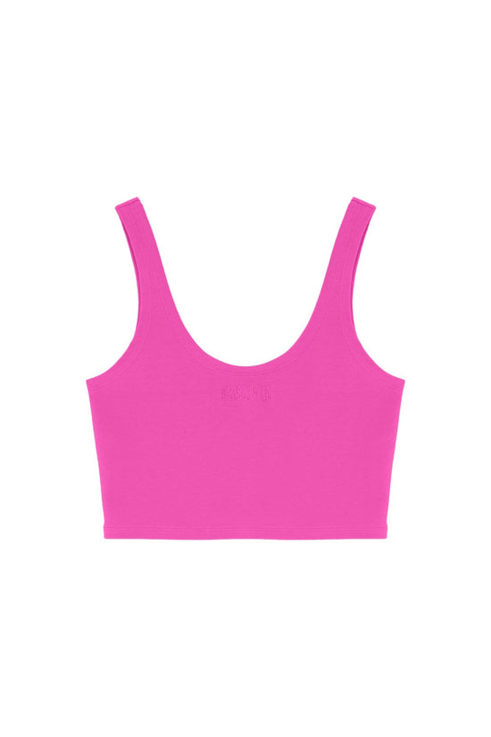 Cotton Tank Top - Cabaret Pink