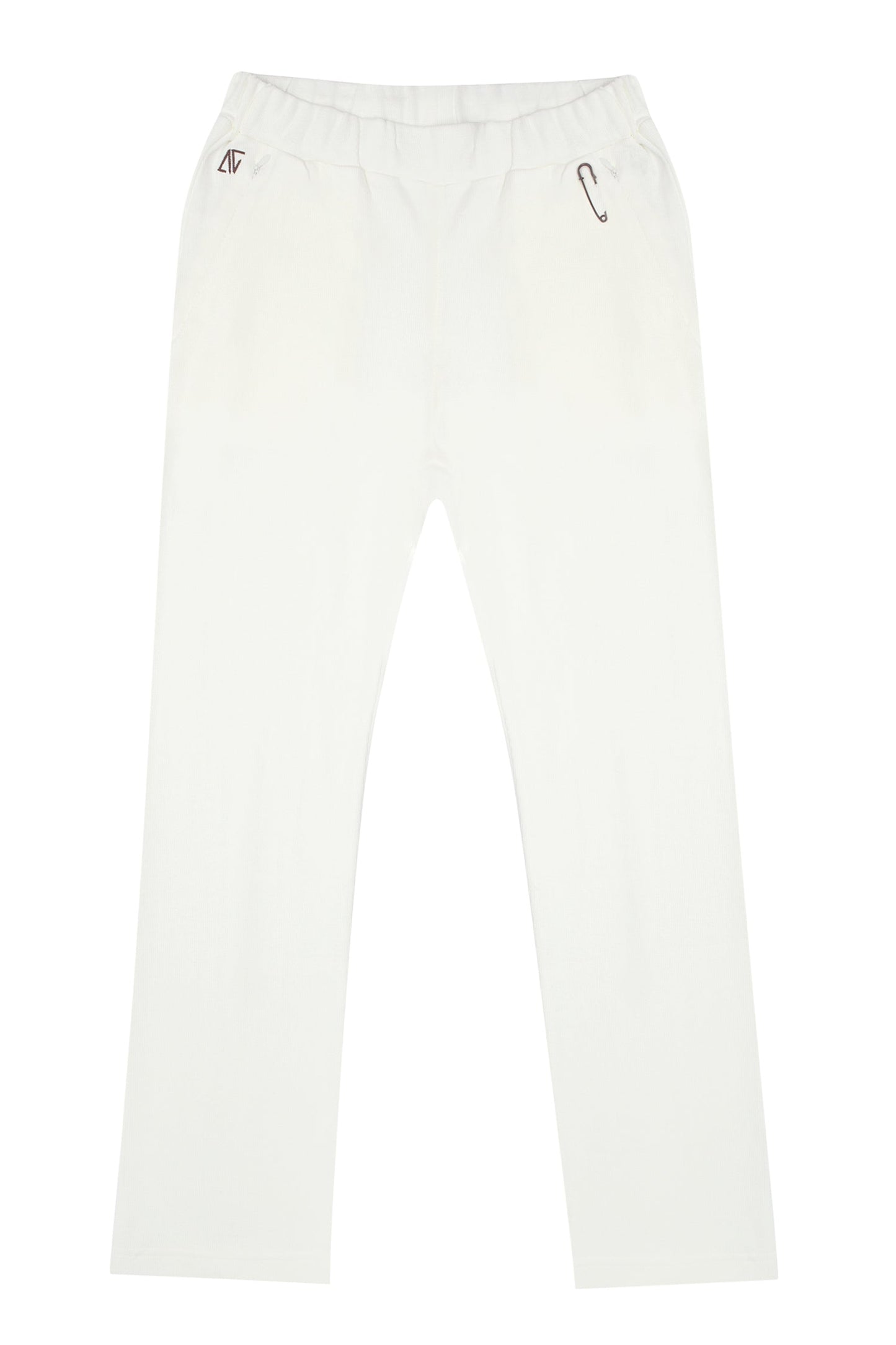 Cigarette Sweatpants - White