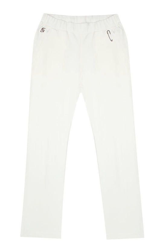Cigarette Sweatpants - White