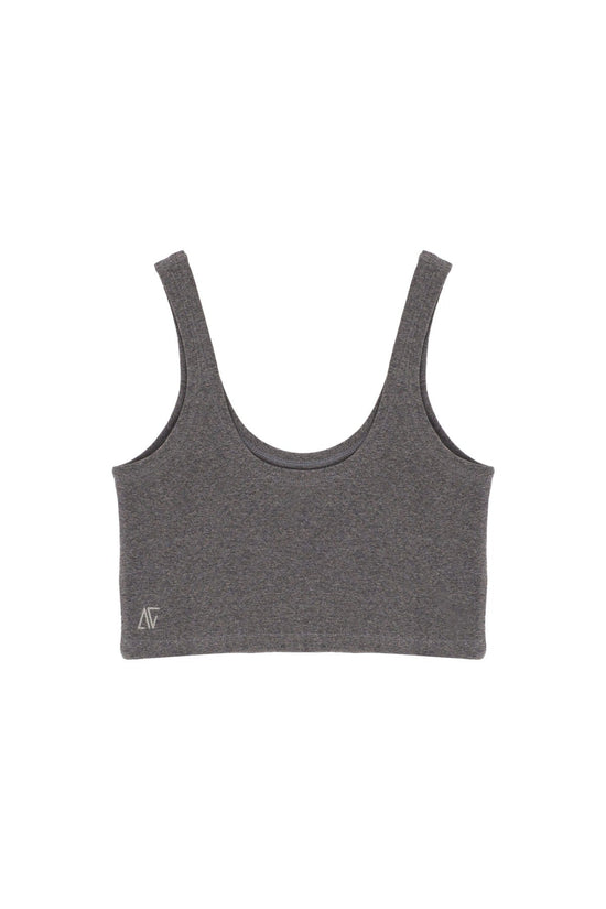 Cotton Tank Top - Grey