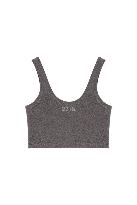 Cotton Tank Top - Grey
