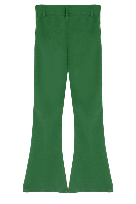Flare Jean Sweatpants - Verdant White