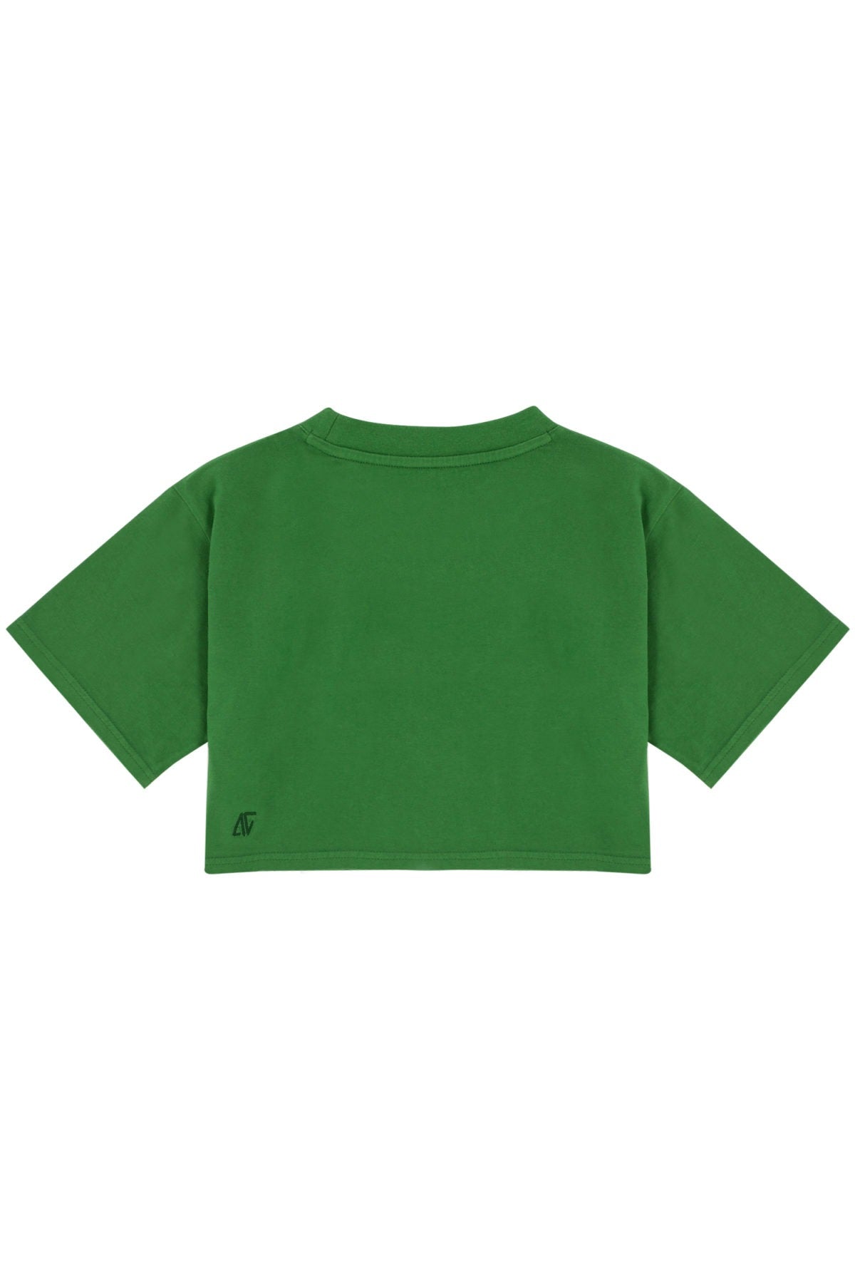High Density Crop T-shirt - Verdant Green