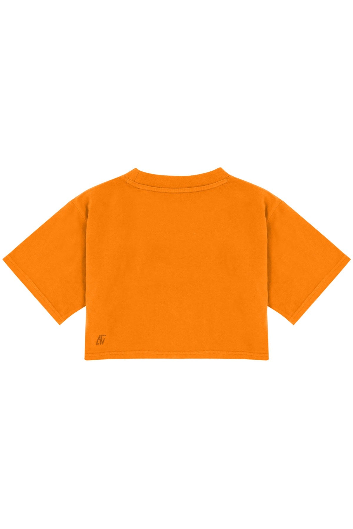 Load image into Gallery viewer, High Density Crop T-shirt - Persimman Orange
