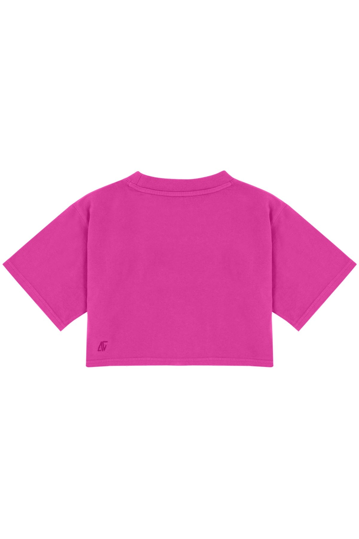 High Density Crop T-shirt - Cabaret Pink