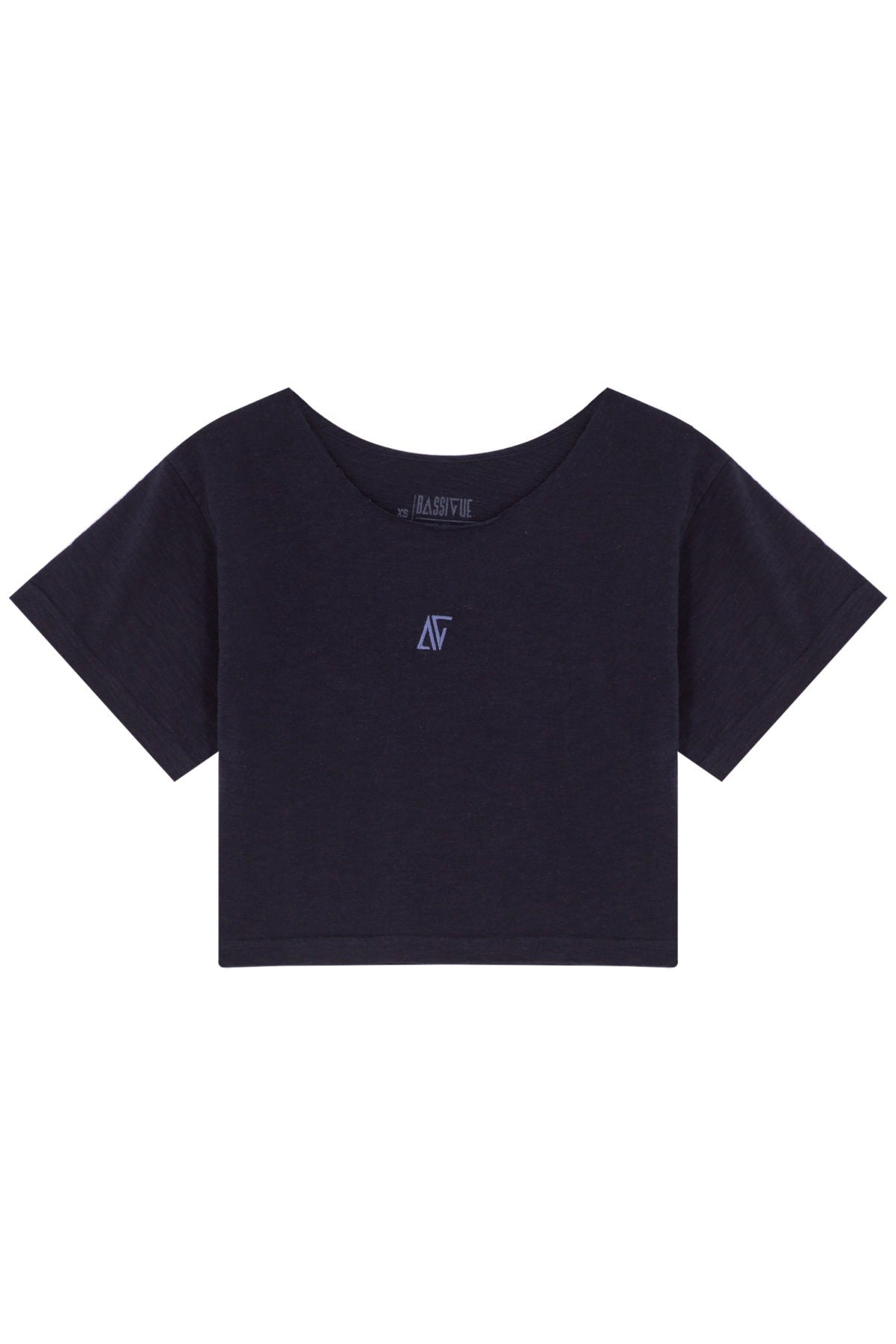 Cotton Crop T-Shirt - Dark Navy