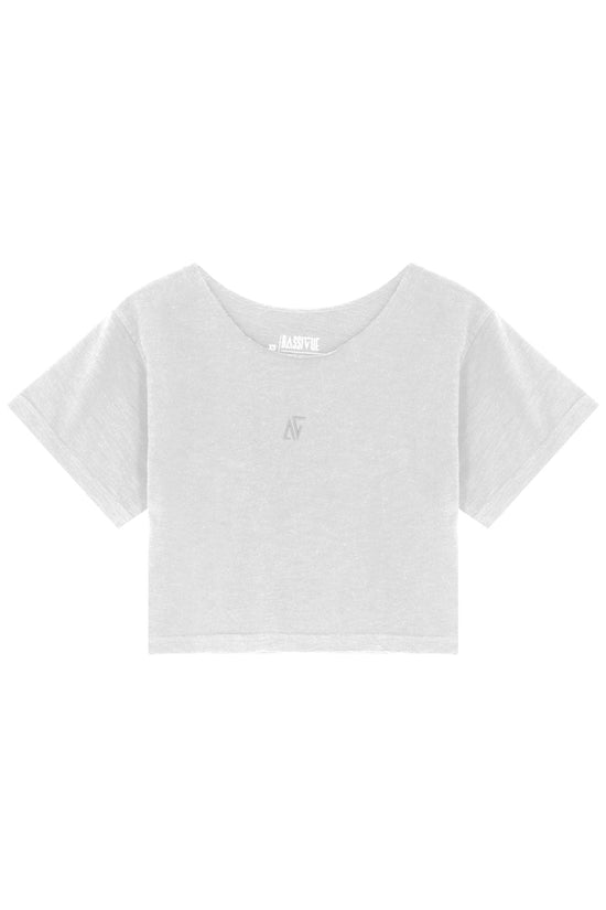 Cotton Crop T-Shirt - White