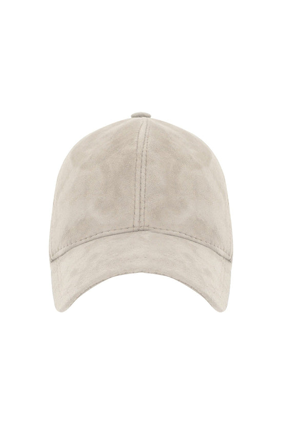 Trouble Maker Suede Leather Hat - Anthracite
