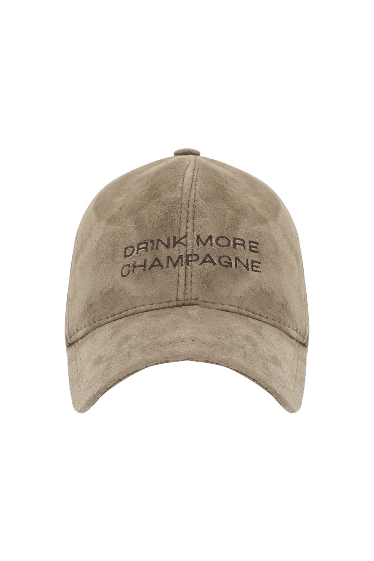 Drink More Champagne - Beige