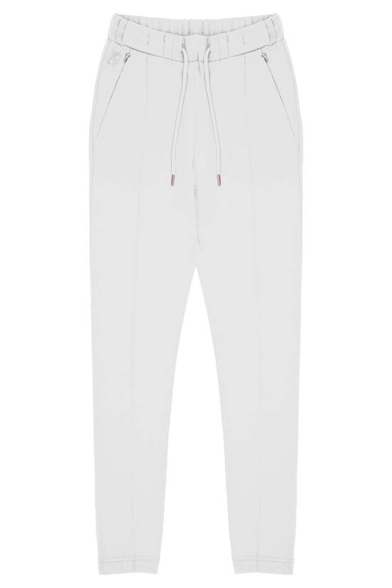  Cotton Skinny Sweatpants - Eggshell