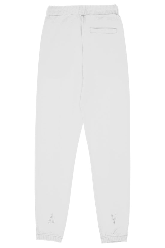  Cotton Skinny Sweatpants - Eggshell