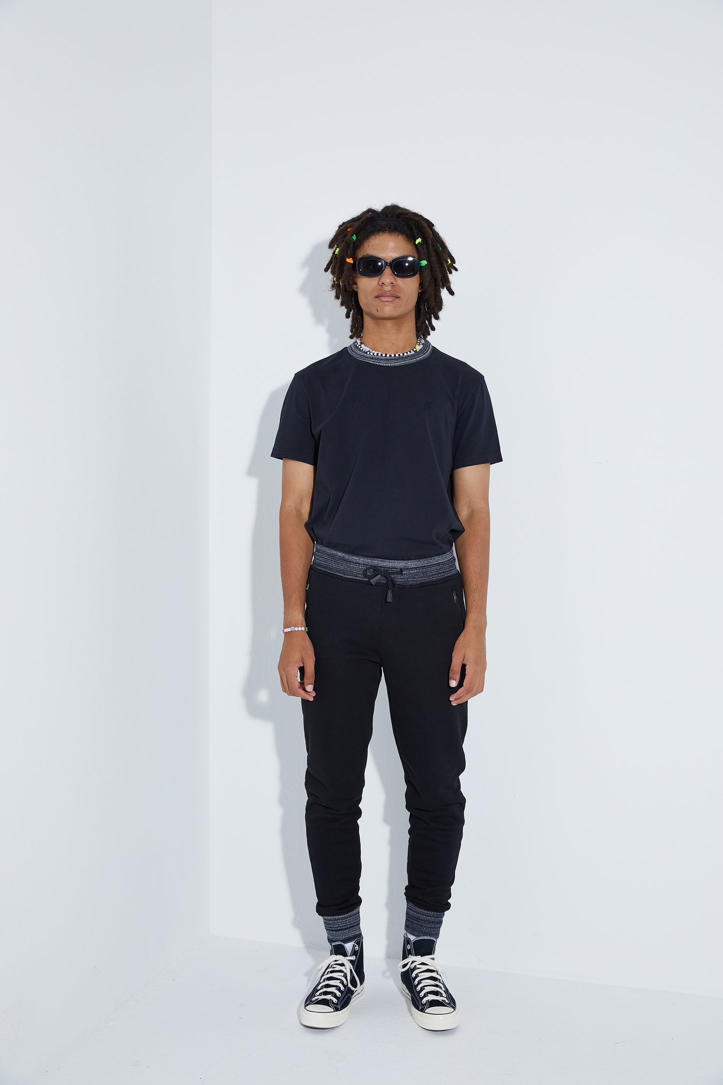 Knit Sweatpants- Black