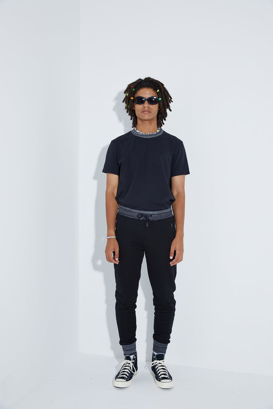 Knit Sweatpants- Black