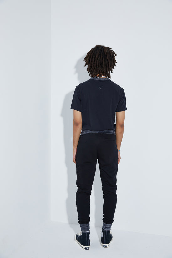 Knit Sweatpants- Black