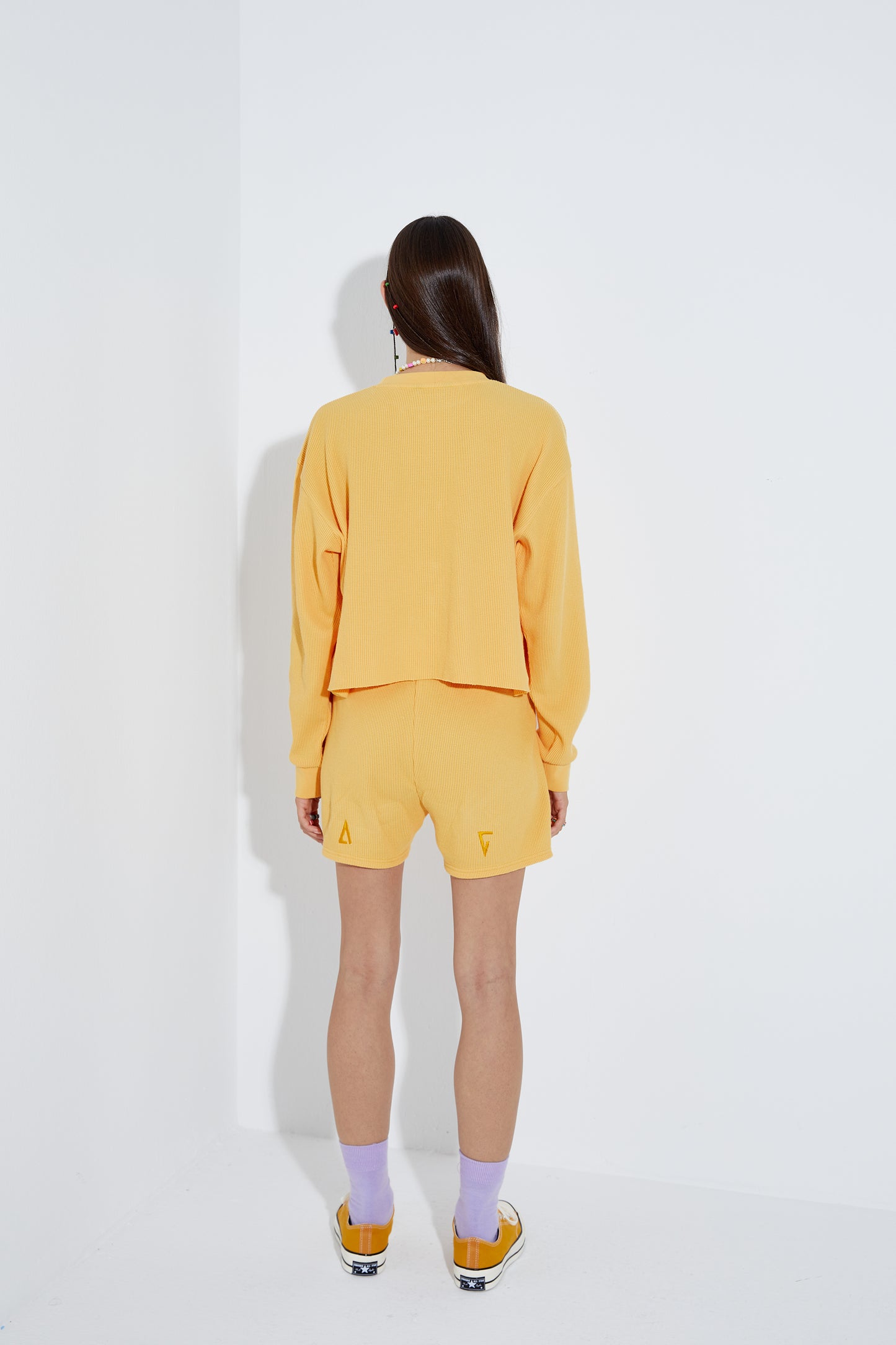 Waffle Sweatshirt - Honeycomb