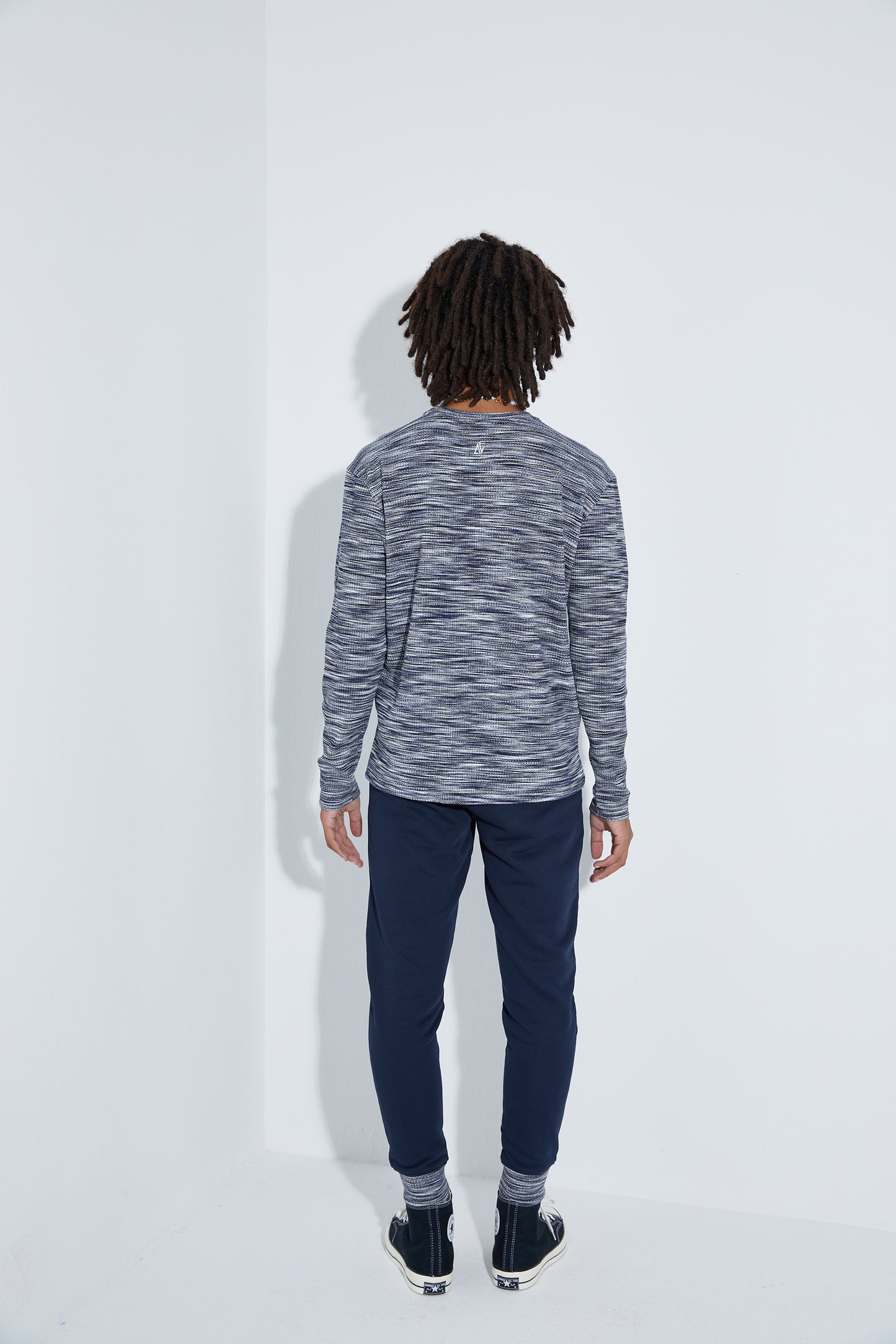 Knit Sweatshirt - Lacivert