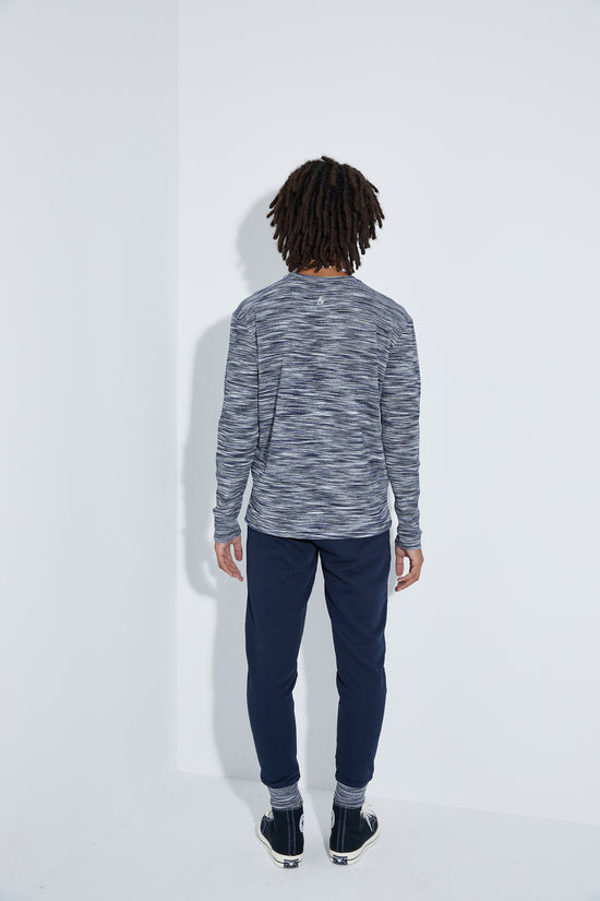 Knit Sweatshirt - Lacivert