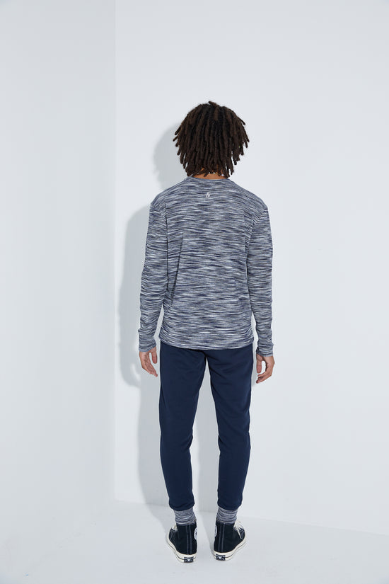 Load image into Gallery viewer, Knit Long Sleeve - Navy
