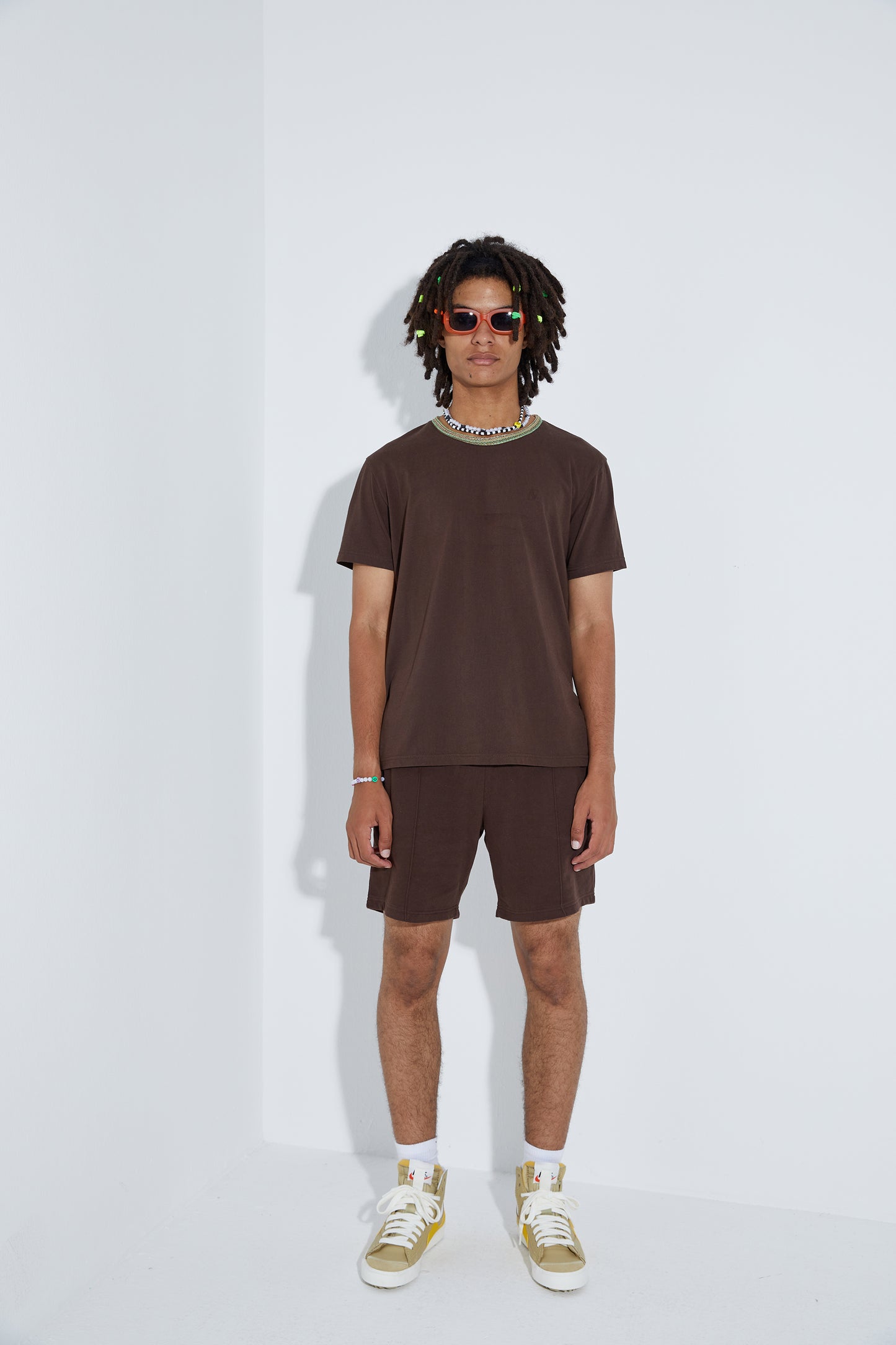 Knit T-Shirt - Dark Oak