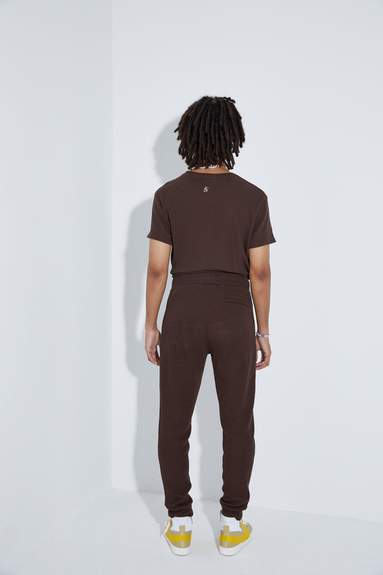 Waffle Sweatpants - Dark Oak