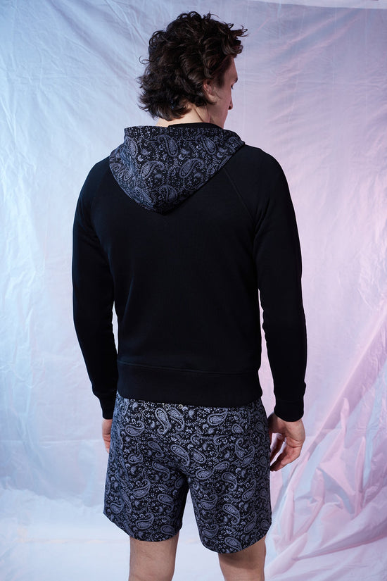 Swim Short -  Black Patchwork