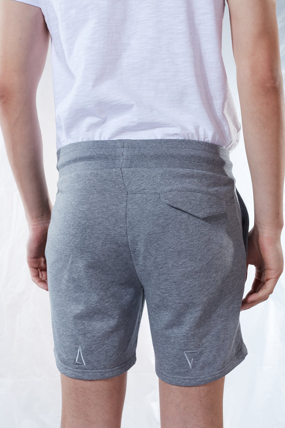 Classic Cotton Shorts- Grey
