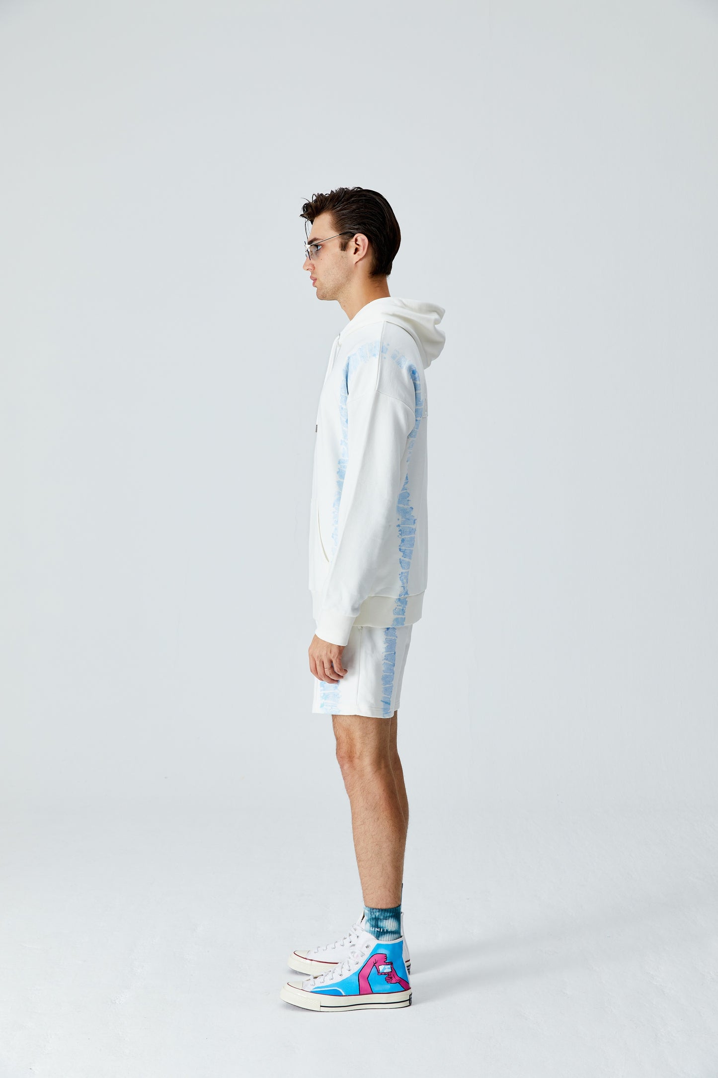 Wave Hoodie - Tranquil Blue