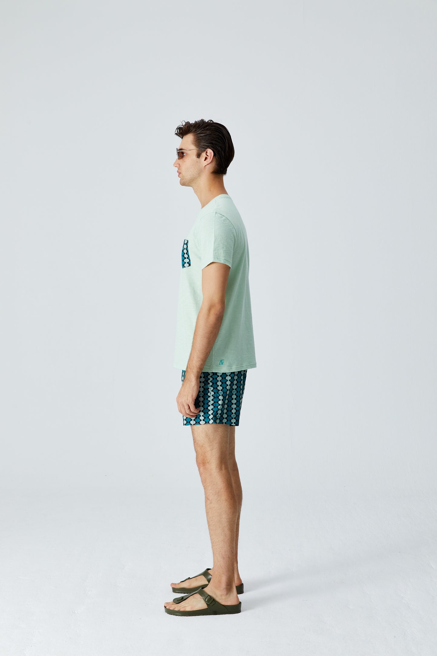 Pocket T-Shirt - Cameo Green