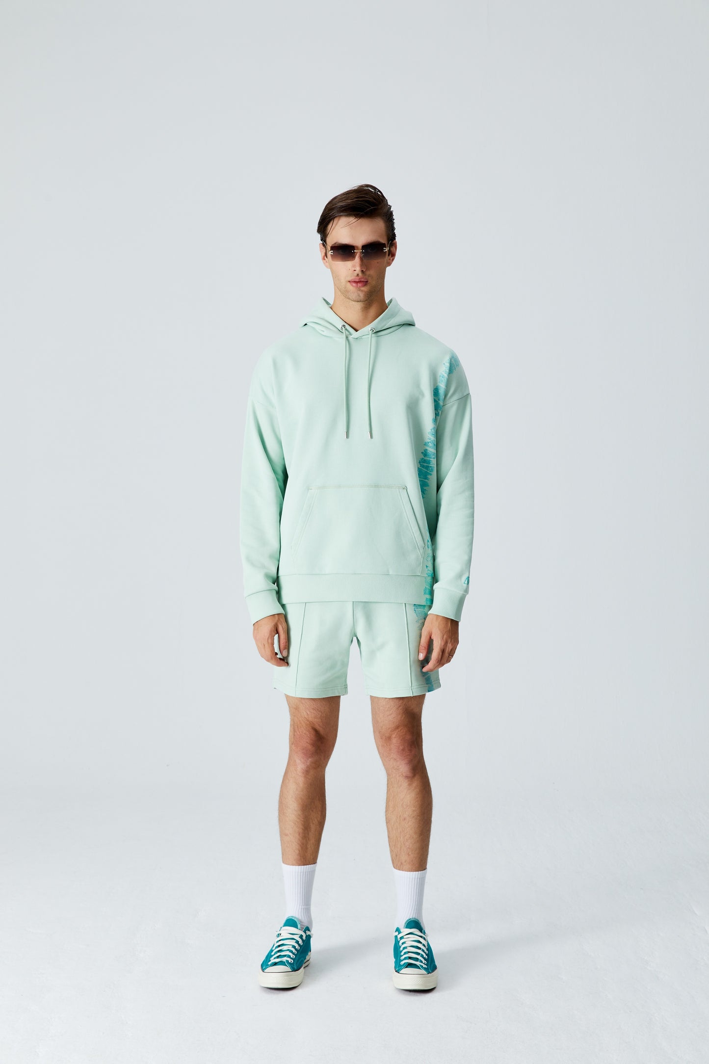 Wave Hoodie - Verdi Green