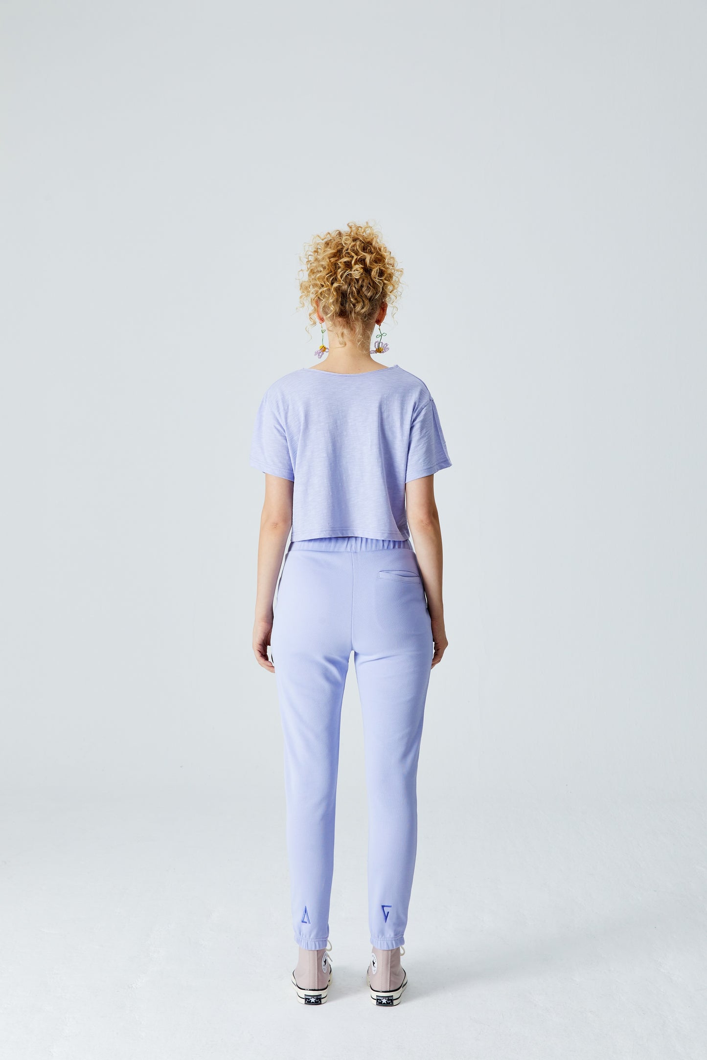 Crop T-Shirt - Digital Lavender