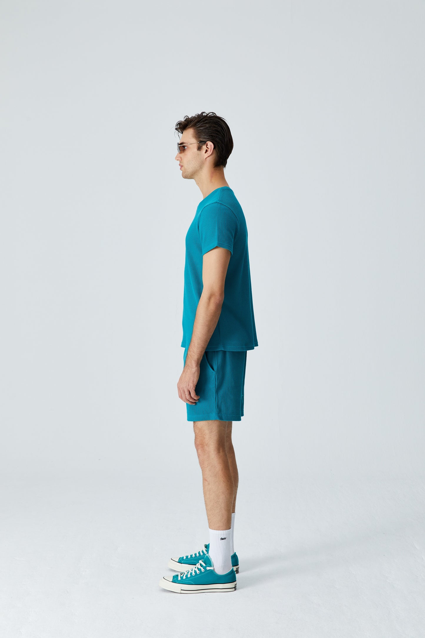 Waffle T-Shirt - Verdi Green