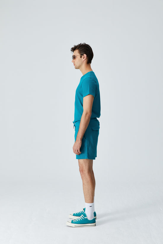 Load image into Gallery viewer, Waffle Shorts - Verdi Green

