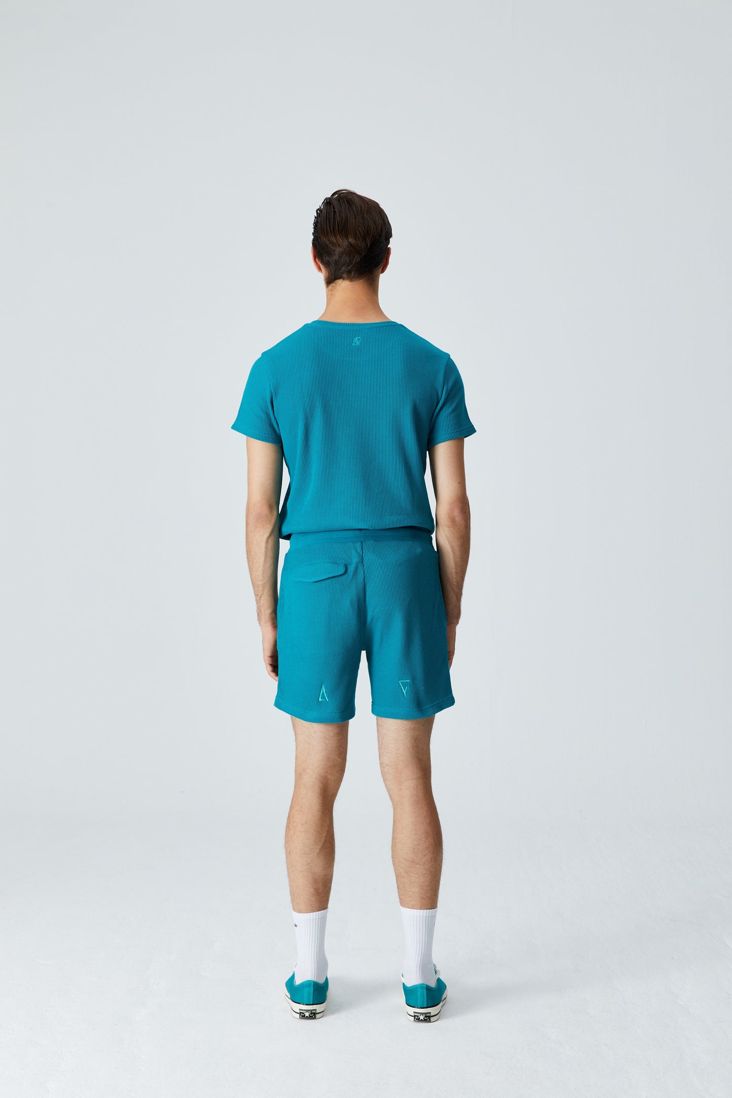 Waffle Shorts - Verdi Green