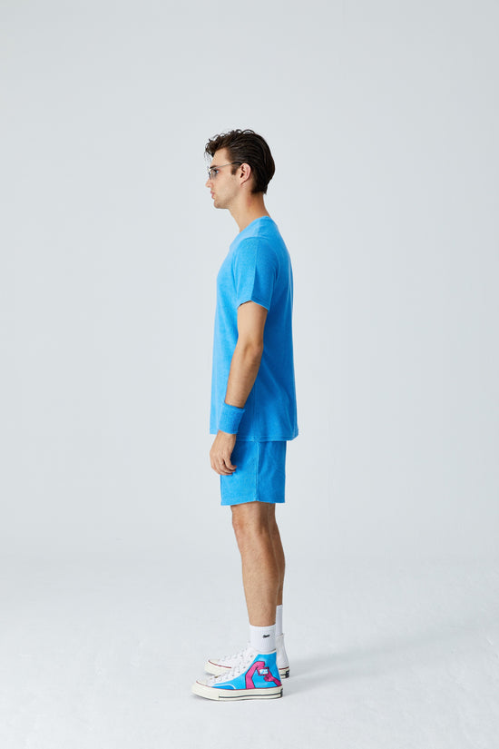 Havlu T-Shirt - Mavi