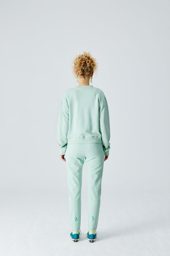 Cotton Sweatshirt - Cameo Green