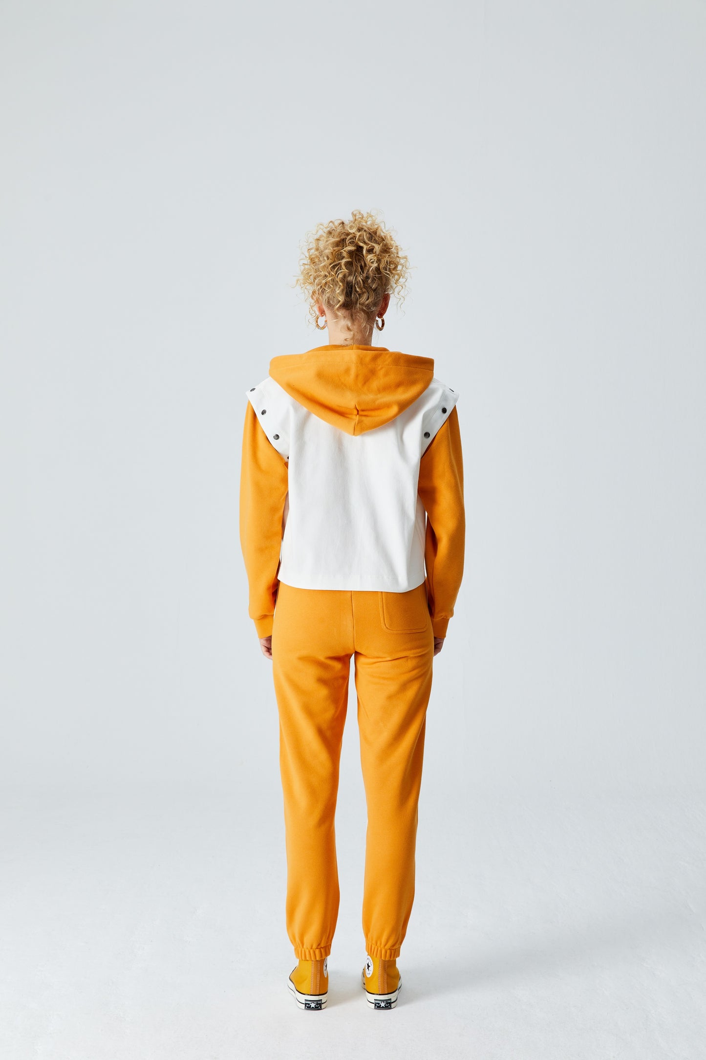White Denim Vest Jacket - Sundial
