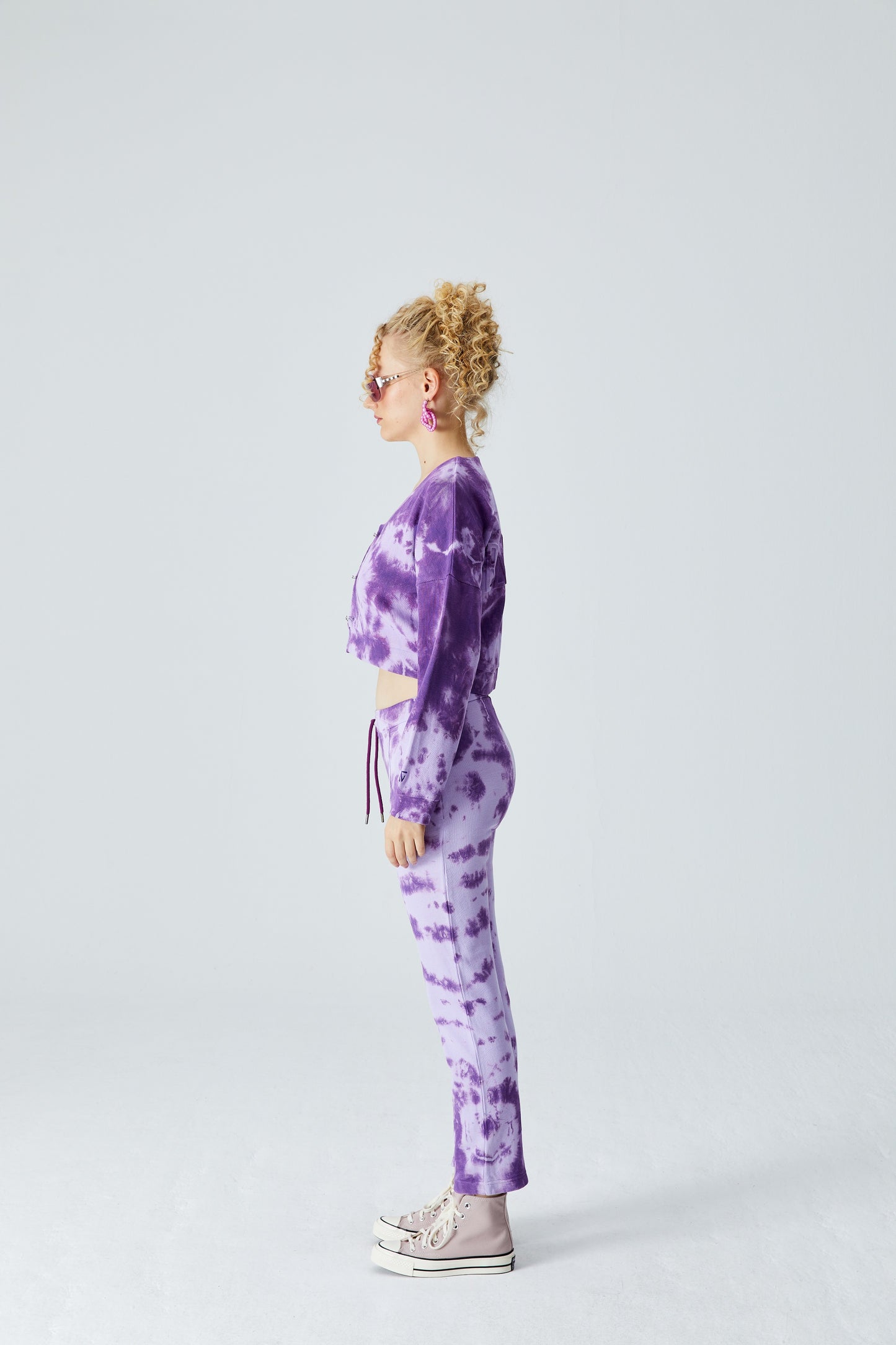 Pin Sweatshirt -Digital Lavender/Sparkling Grape