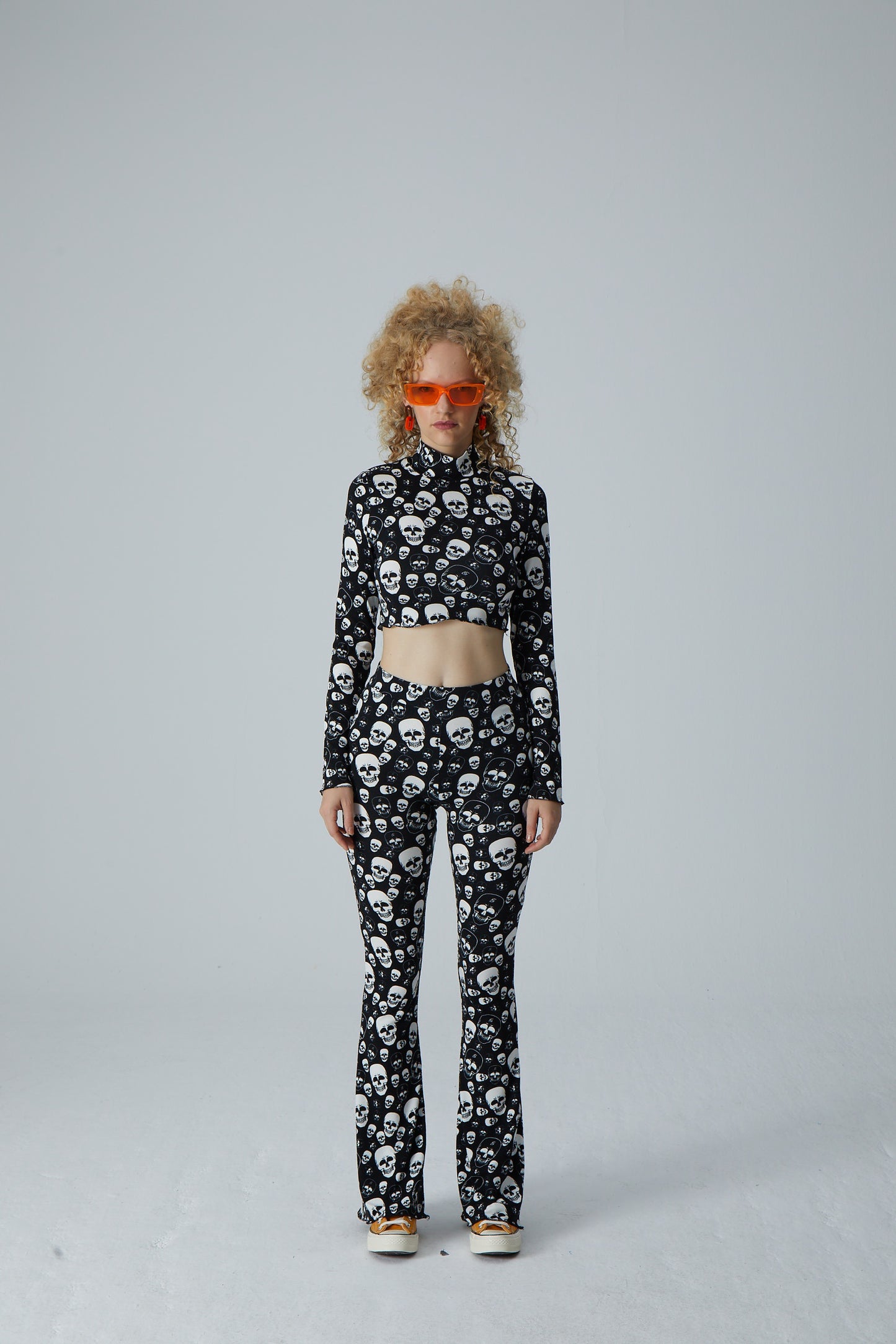 Halloween - Skeleton Flare Pants