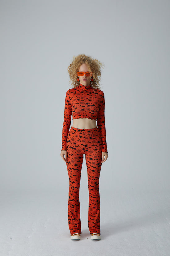 Halloween - Bat Flare Pants